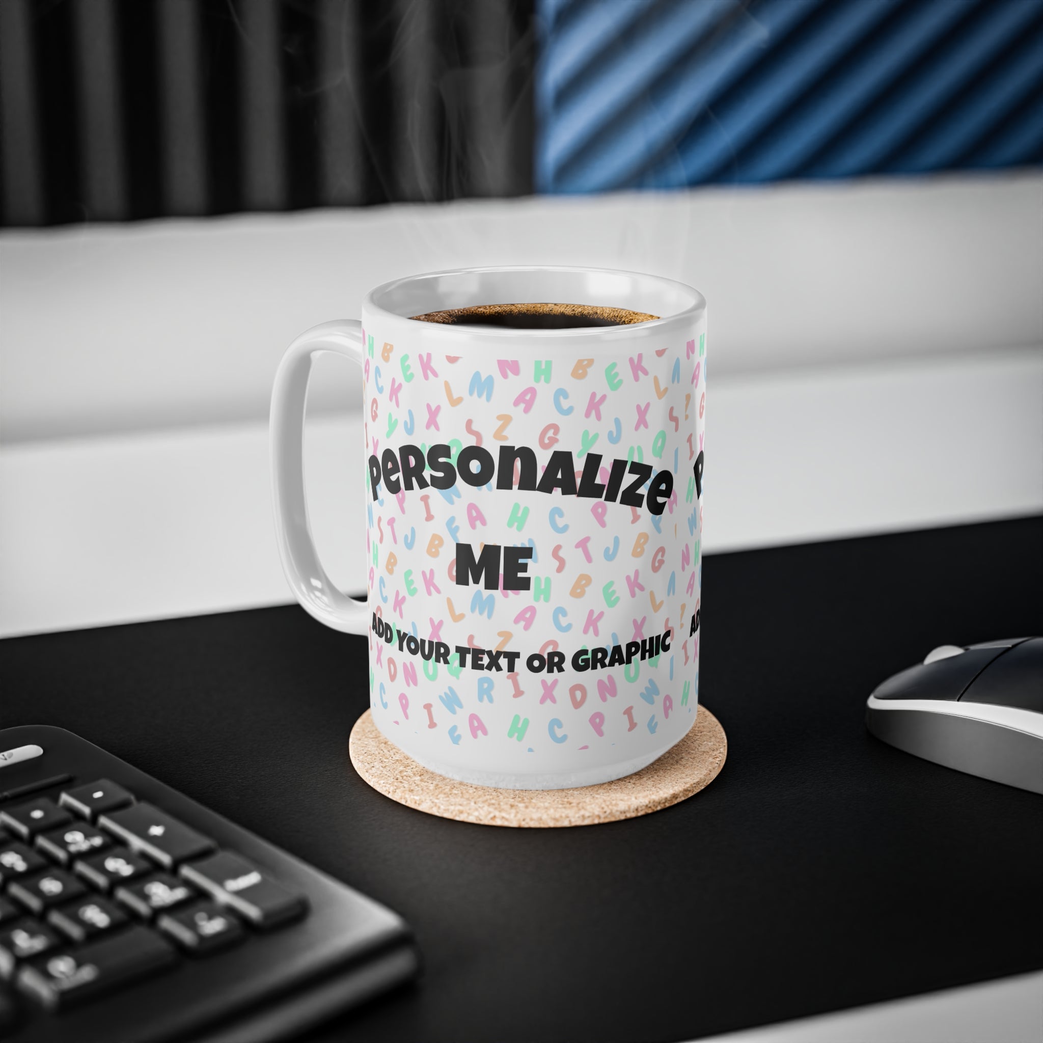 Personalized Mug | Add Your Own Design Ceramic Coffee Cup