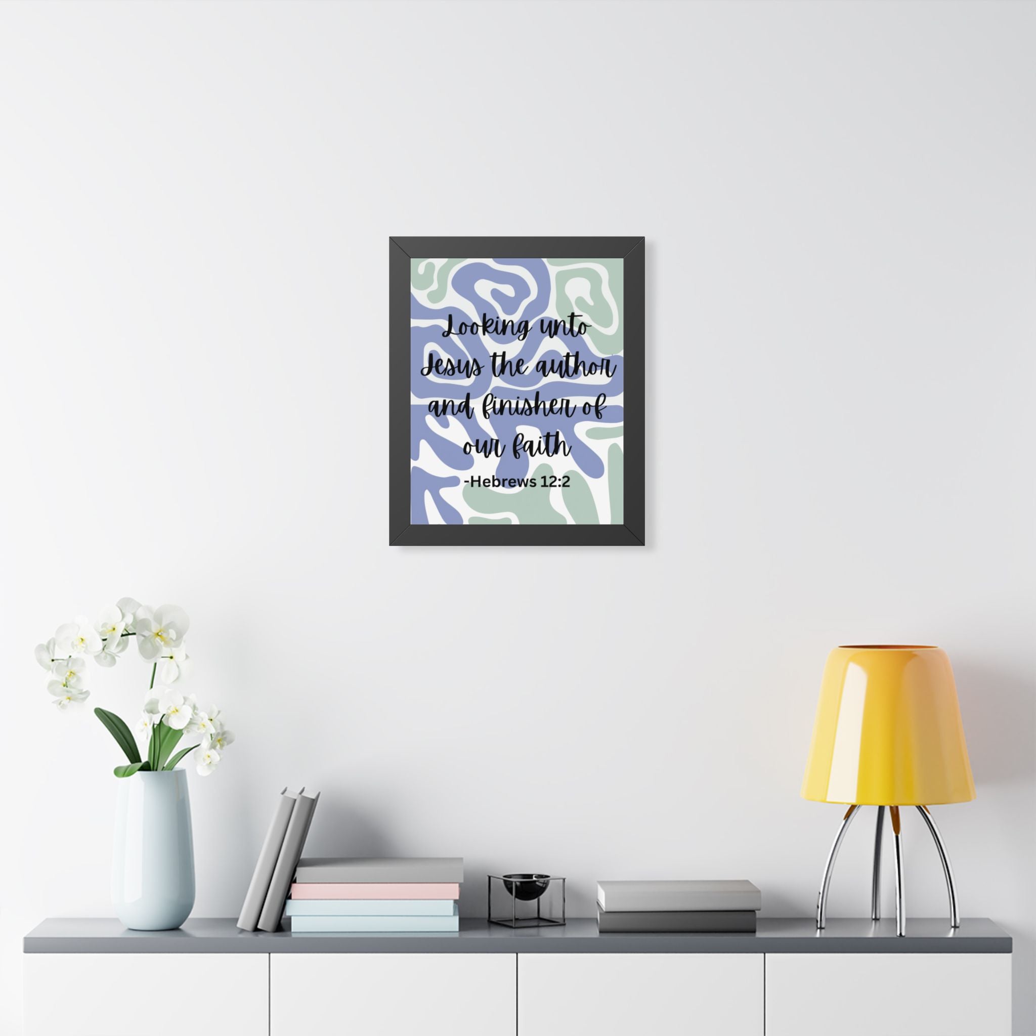 Framed Vertical Poster