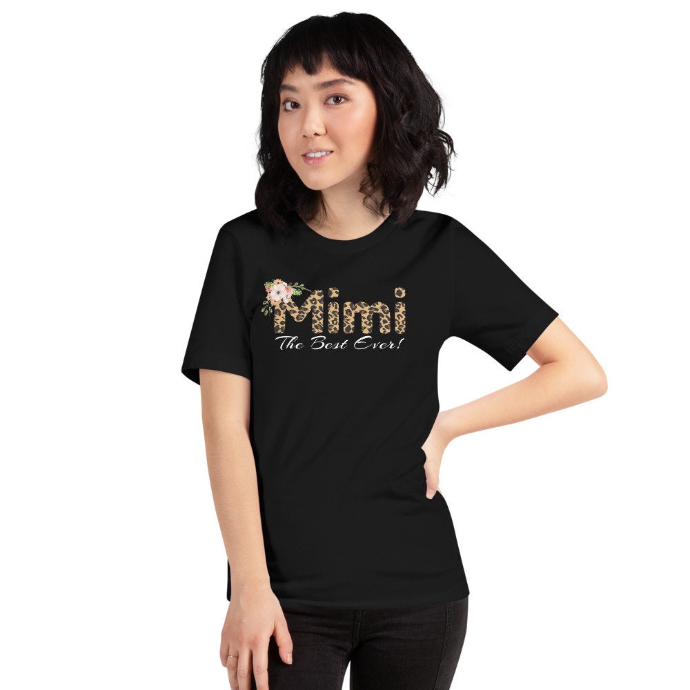 Greatest Mimi Ever shirt, Cheetah print shirt, Mother's Day gift, Mimi shirt, Grandmother shirt