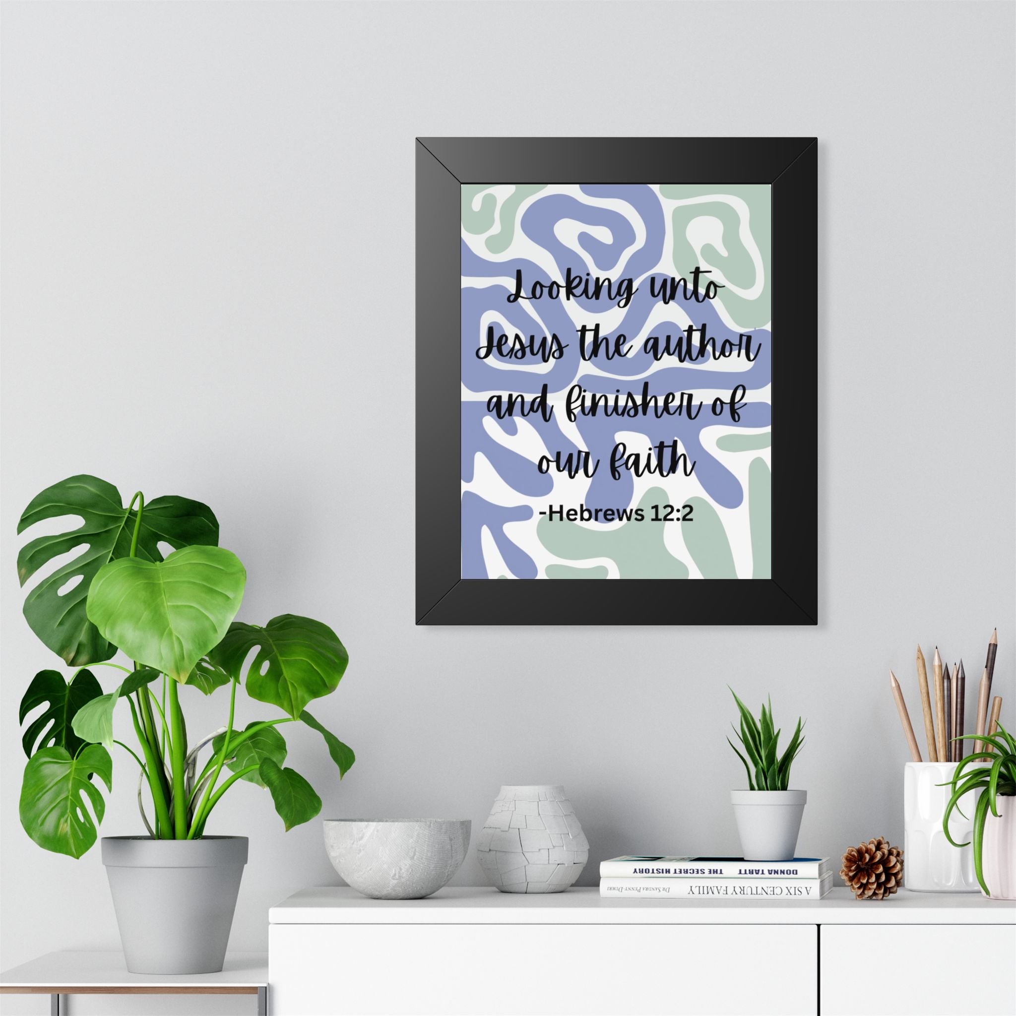 Framed Vertical Poster
