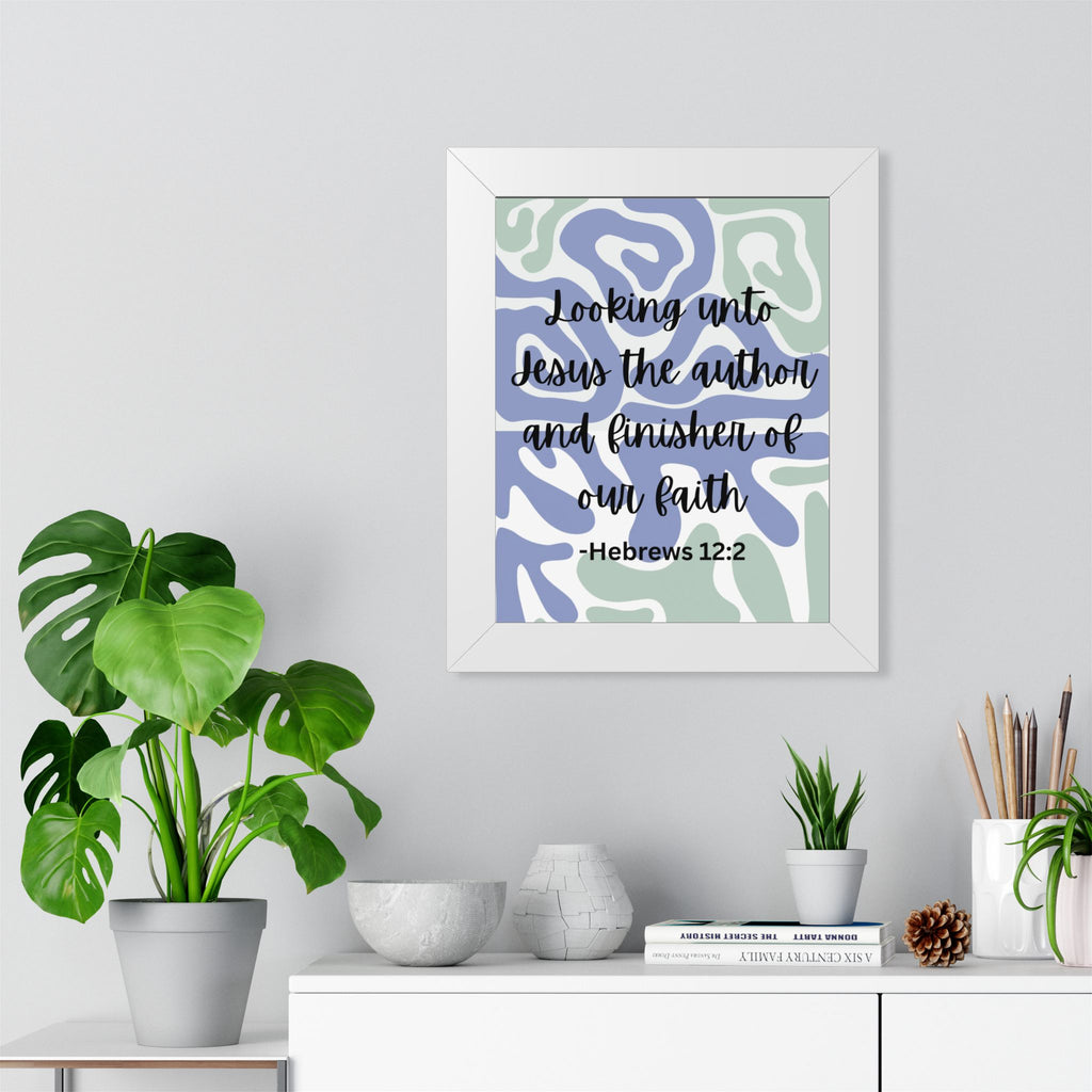 Framed Vertical Poster