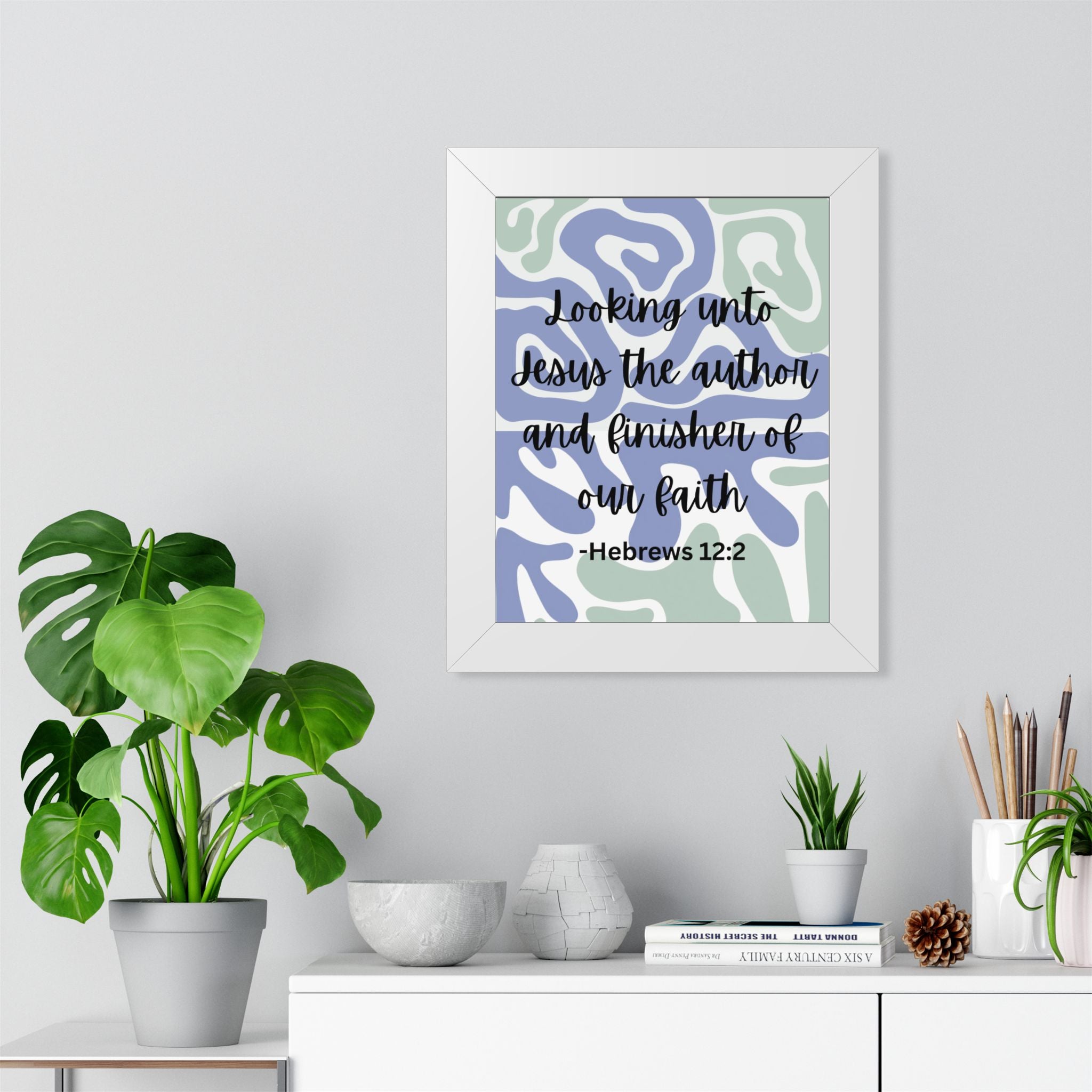 Framed Vertical Poster