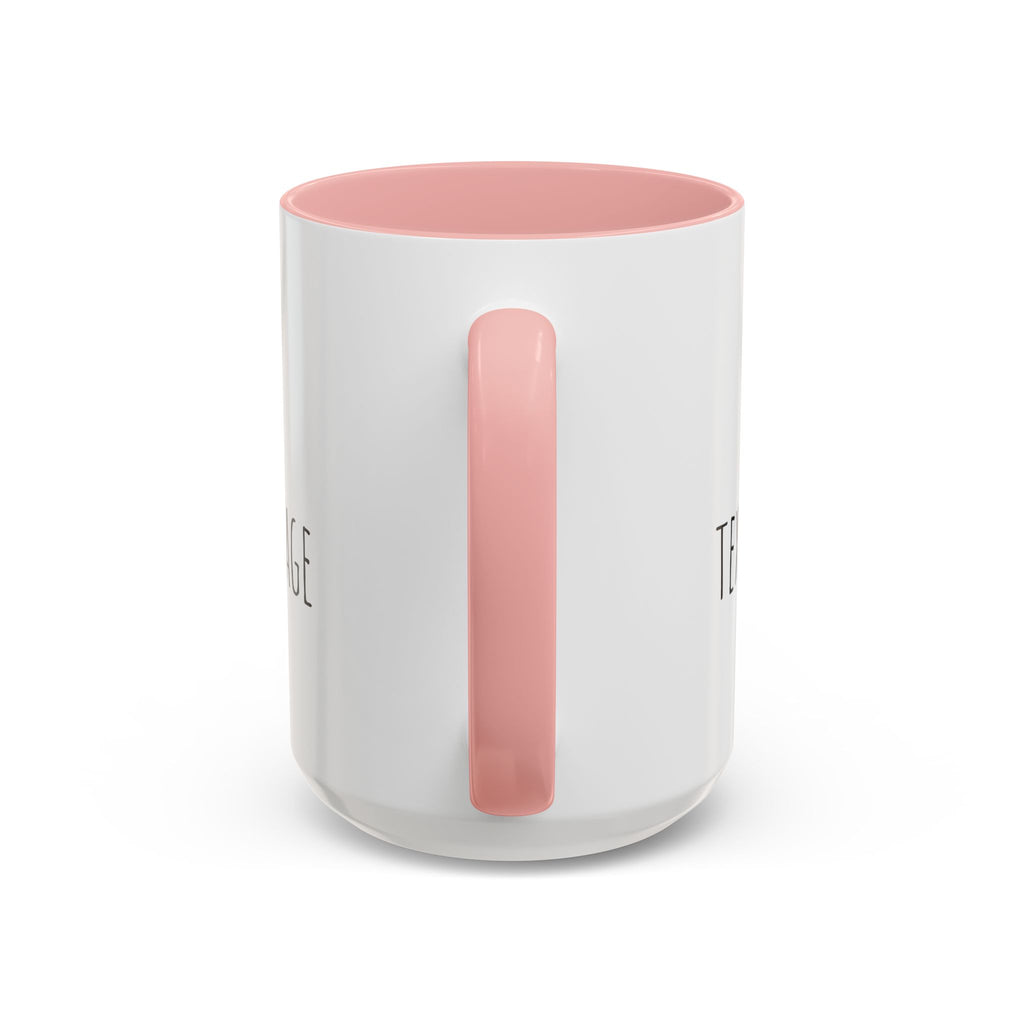 Personalize This Custom Text Photo Accent Coffee Mug | 11oz 15oz, Black Handle & Interior