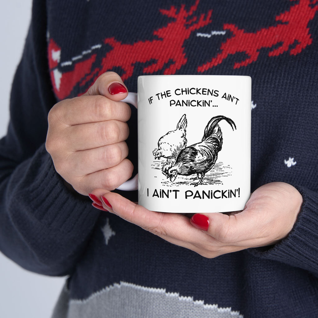 Chicken Life Ceramic Mug, (11oz, 15oz)