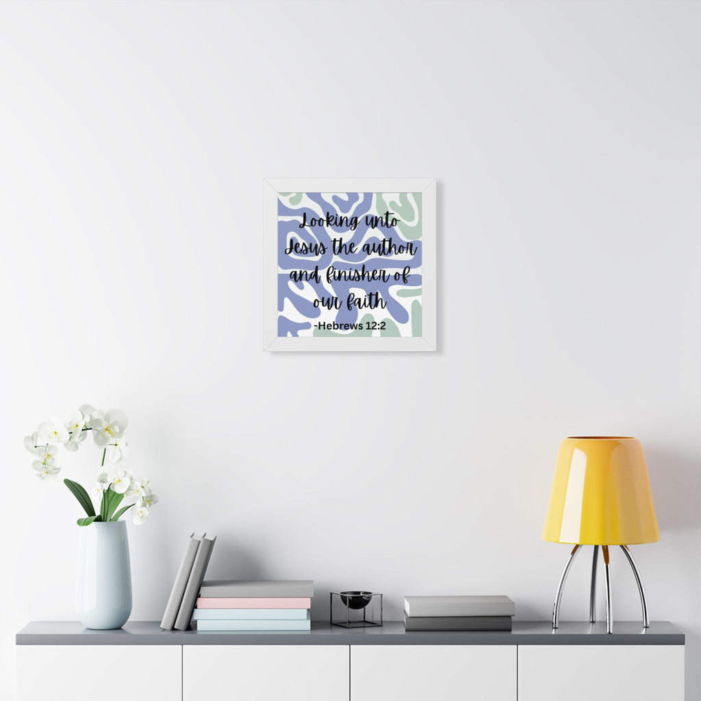 Framed Vertical Poster