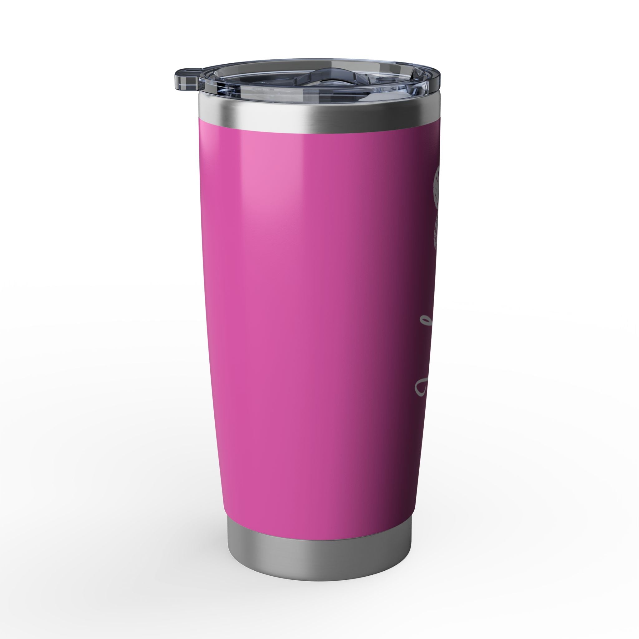 Handwritten Heart Name Script Tumbler | 20oz Travel Tumbler