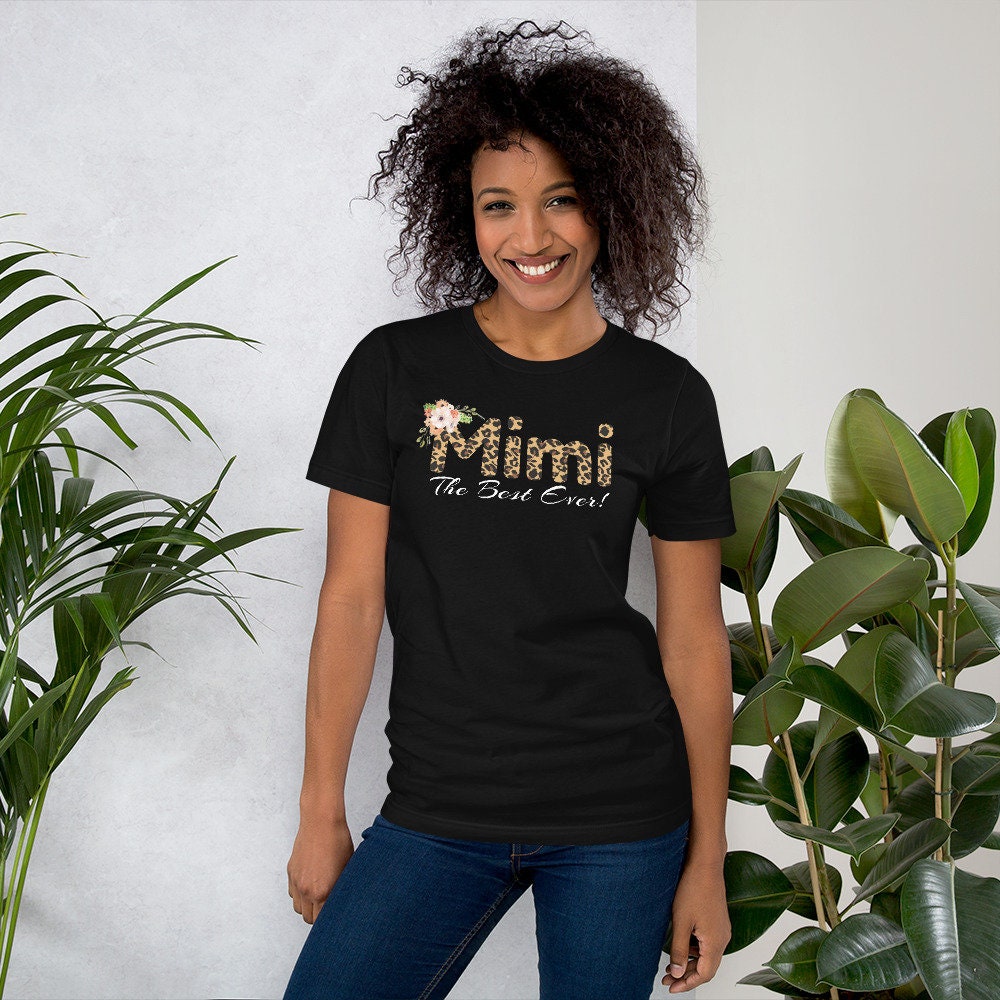 Greatest Mimi Ever shirt, Cheetah print shirt, Mother's Day gift, Mimi shirt, Grandmother shirt