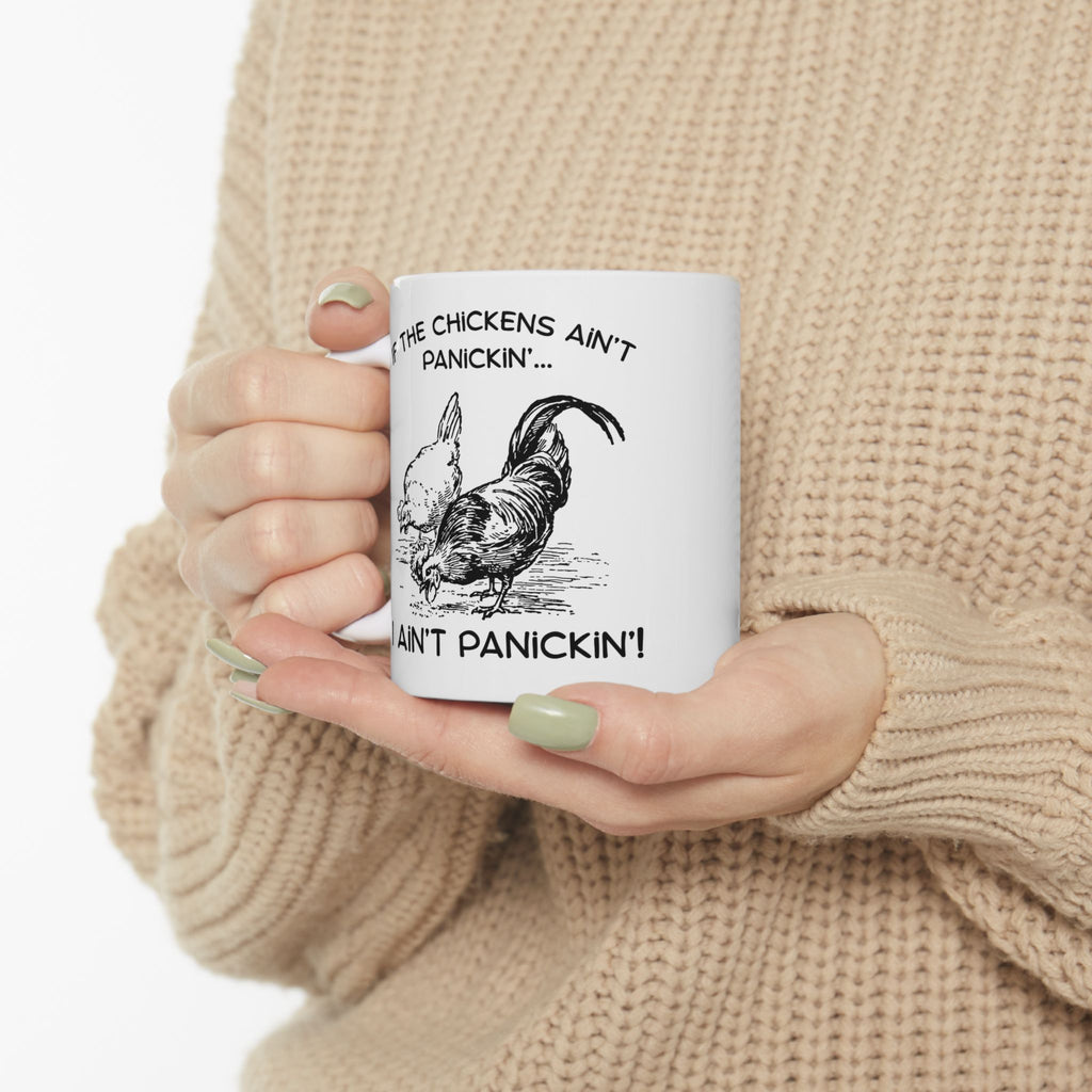 Chicken Life Ceramic Mug, (11oz, 15oz)