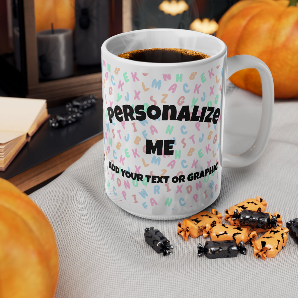 Personalized Mug | Add Your Own Design Ceramic Coffee Cup