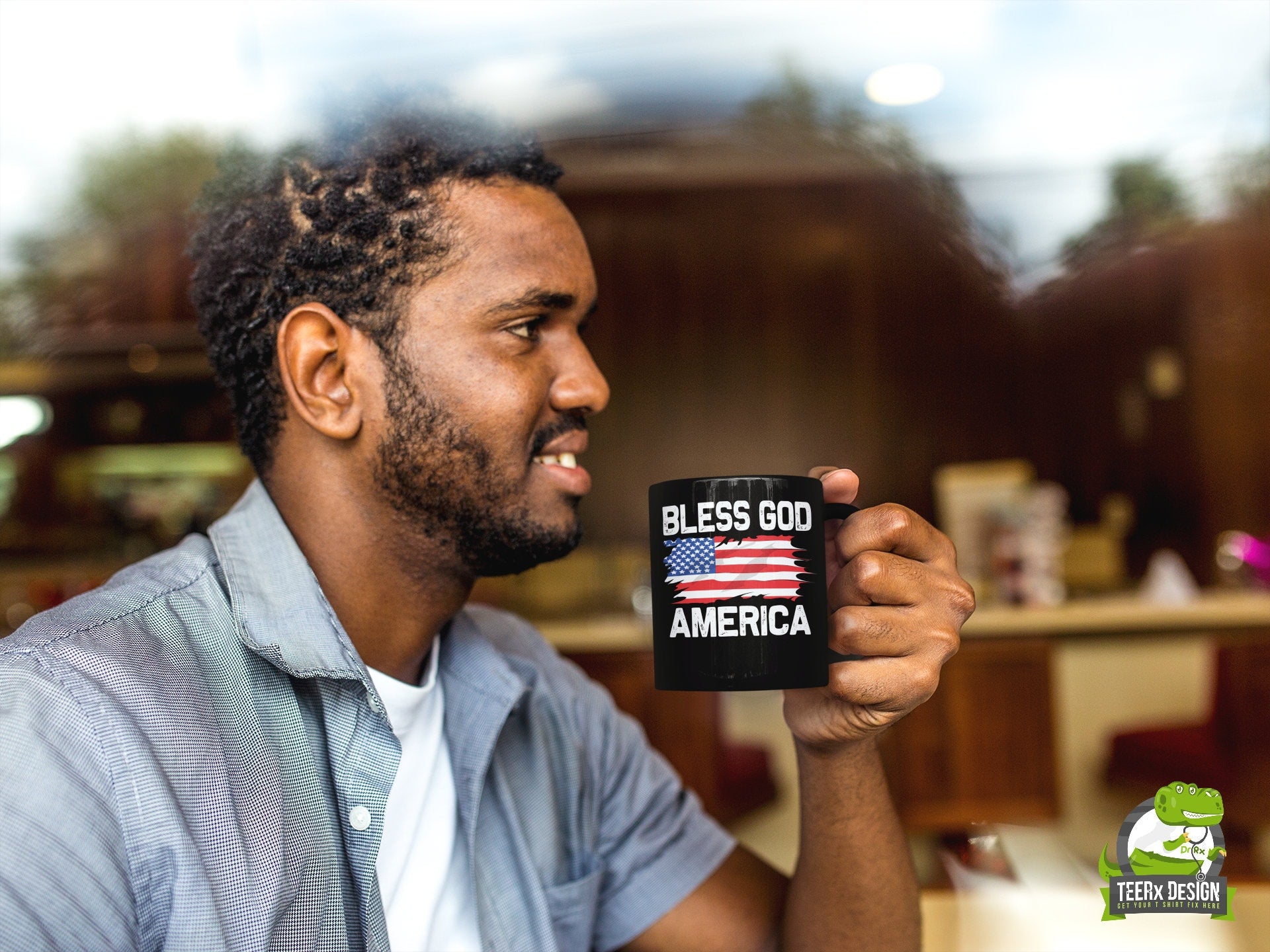 America coffee mug, christian coffee mug, coffee cup, fun coffee mug