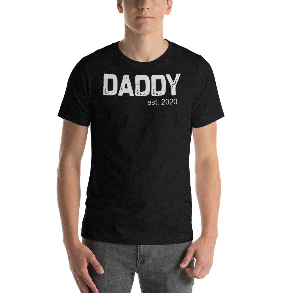 Daddy tshirt, Fathers day shirt, fathers day gift, father to be, pregnancy announcement, 2020